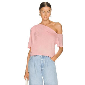 LA Made Sylvie Off the Shoulder Tee Bellini